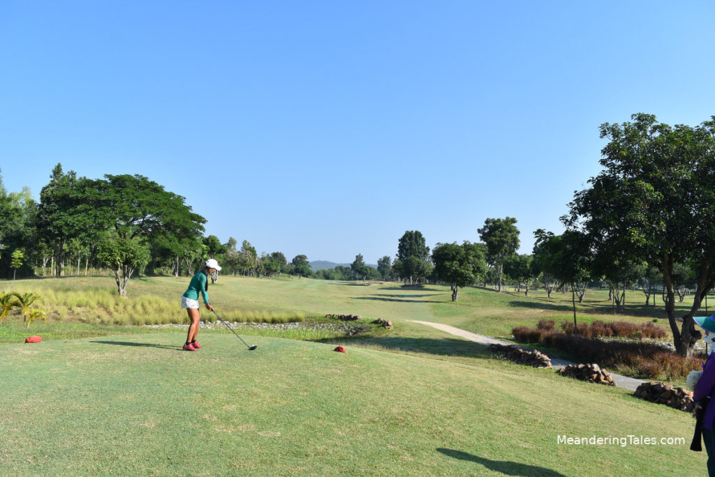 Inthanon Golf Club Chiang Mai - poor condition but lovely to play! 14