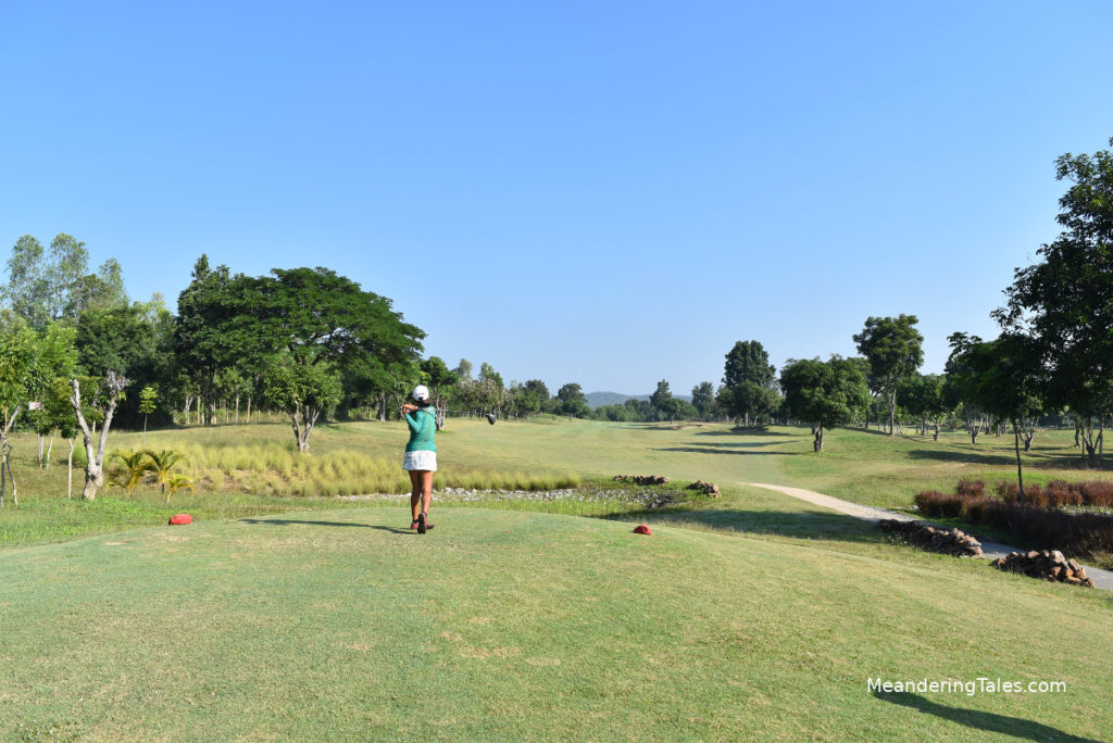 Inthanon Golf Club Chiang Mai - poor condition but lovely to play! 9