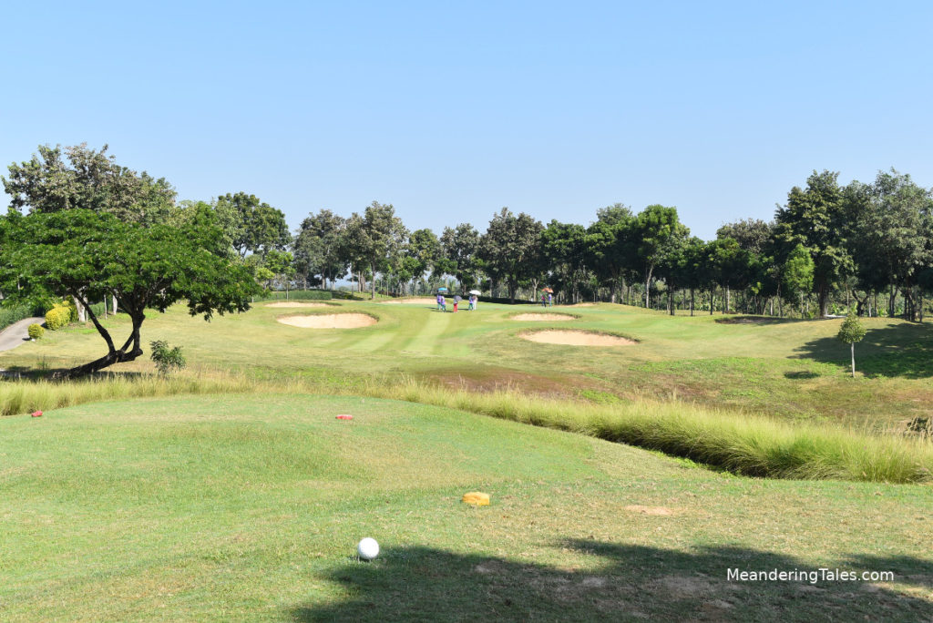 Inthanon Golf Club Chiang Mai - poor condition but lovely to play! 12