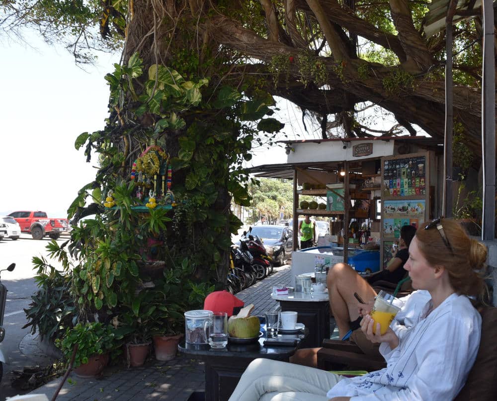 Branch Coffee Beach – Under the Banyan tree on Jomtien Beach Road 8