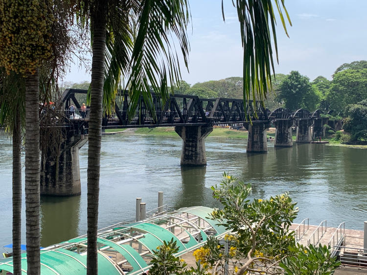 Kanchanaburi, Bridge over the River Kwai, Death Railway and Erawan Waterfalls 17