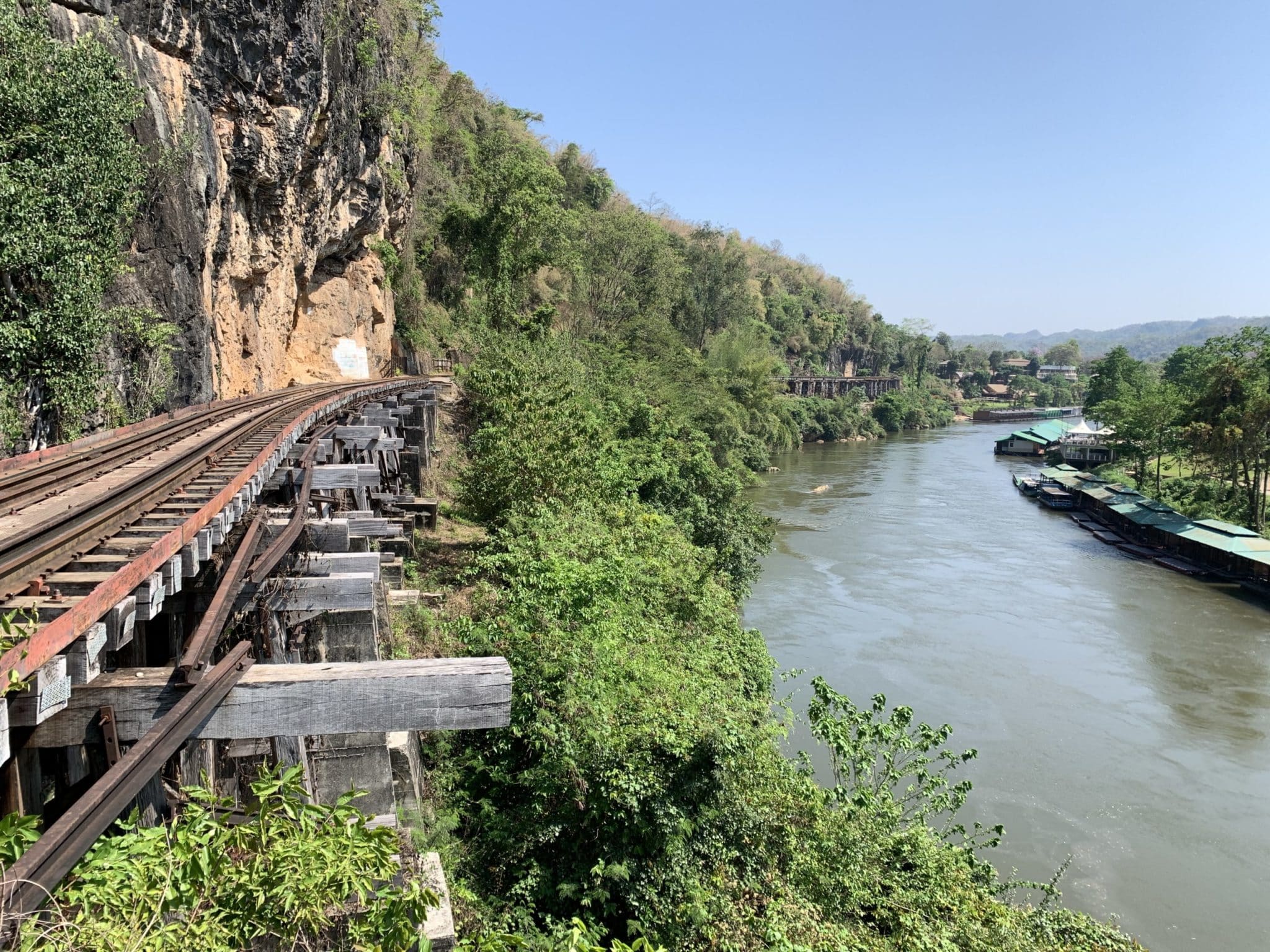 The Siam-Burma Railway better known as the infamous "Death Railway" 8