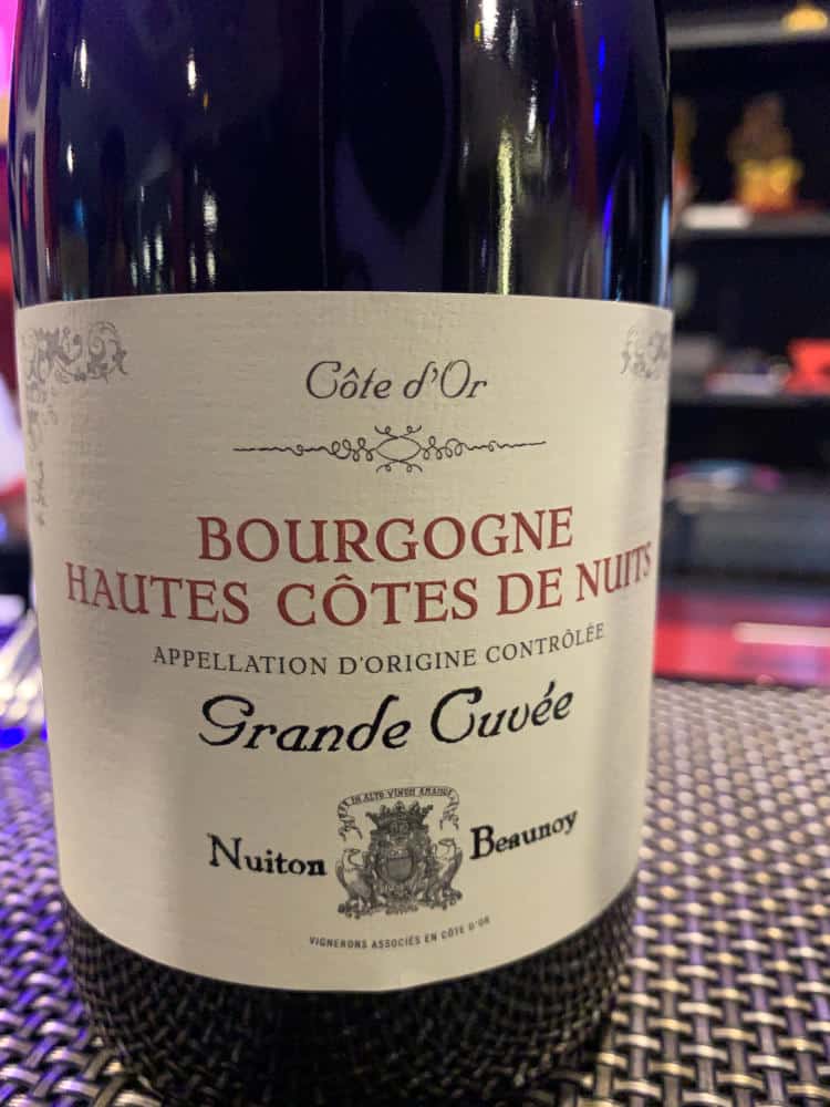 Nuiton-Beaunoy - Demi-Bouteille Hautes Côtes de Beaune 2022 Bourgogne Rouge